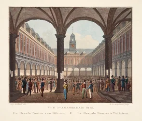 View of Amsterdam No.33. The Great Exchange from Inside